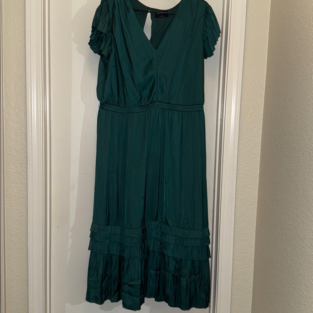 Lane Bryant Teal Dress